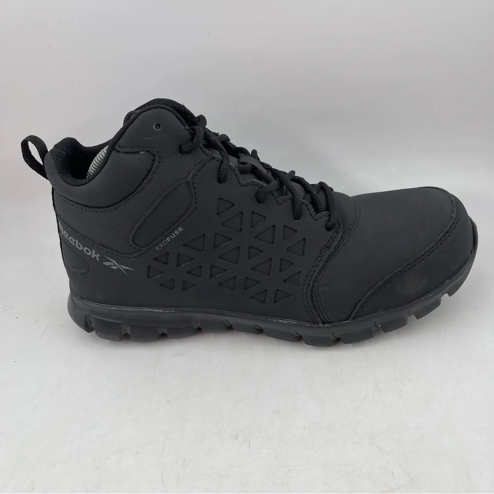 New Reebok Black Men's Work Shoes 9